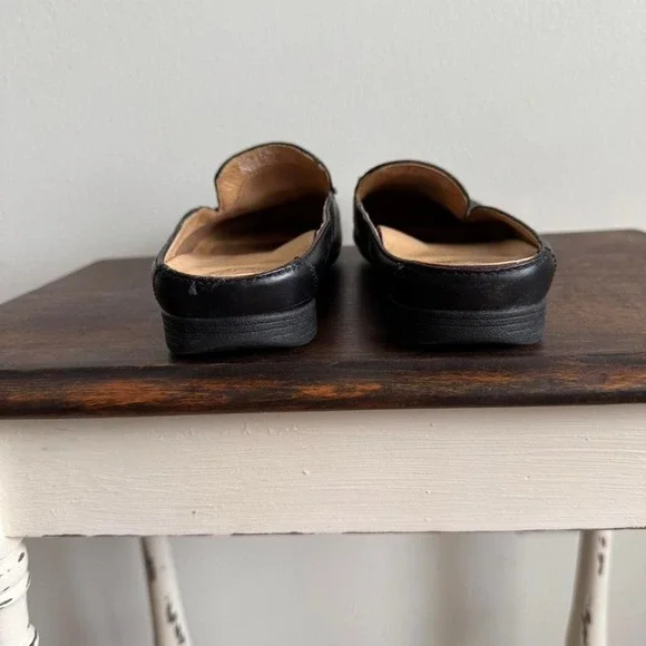 Dansko Black Lexie Slip On Slide Size 39 / 8 - Picture 7 of 8